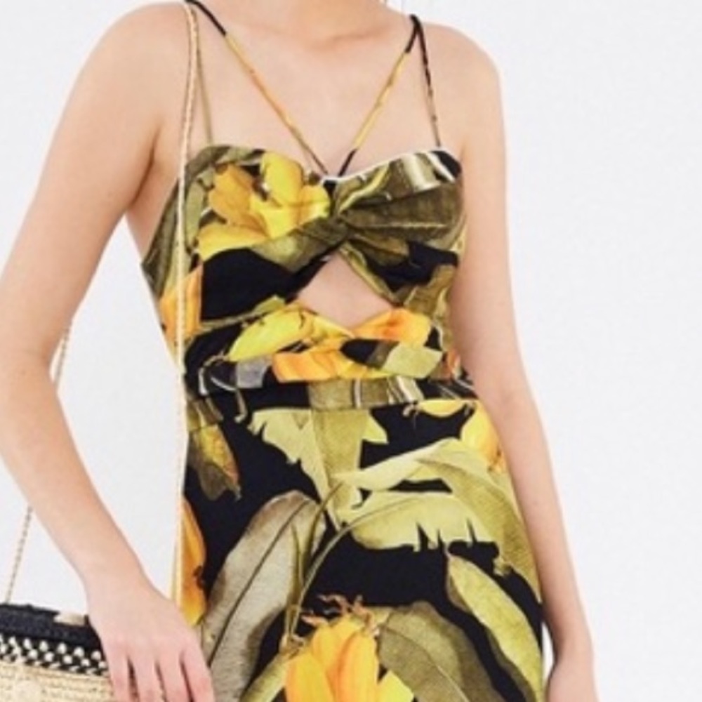 Farm Rio Bananas Maxi Dress